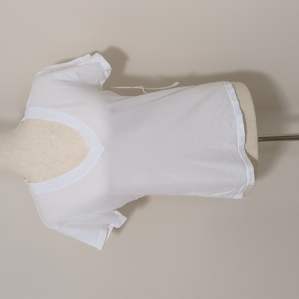 perfectwhitetee White SS T-shirt, Size XS, NWT